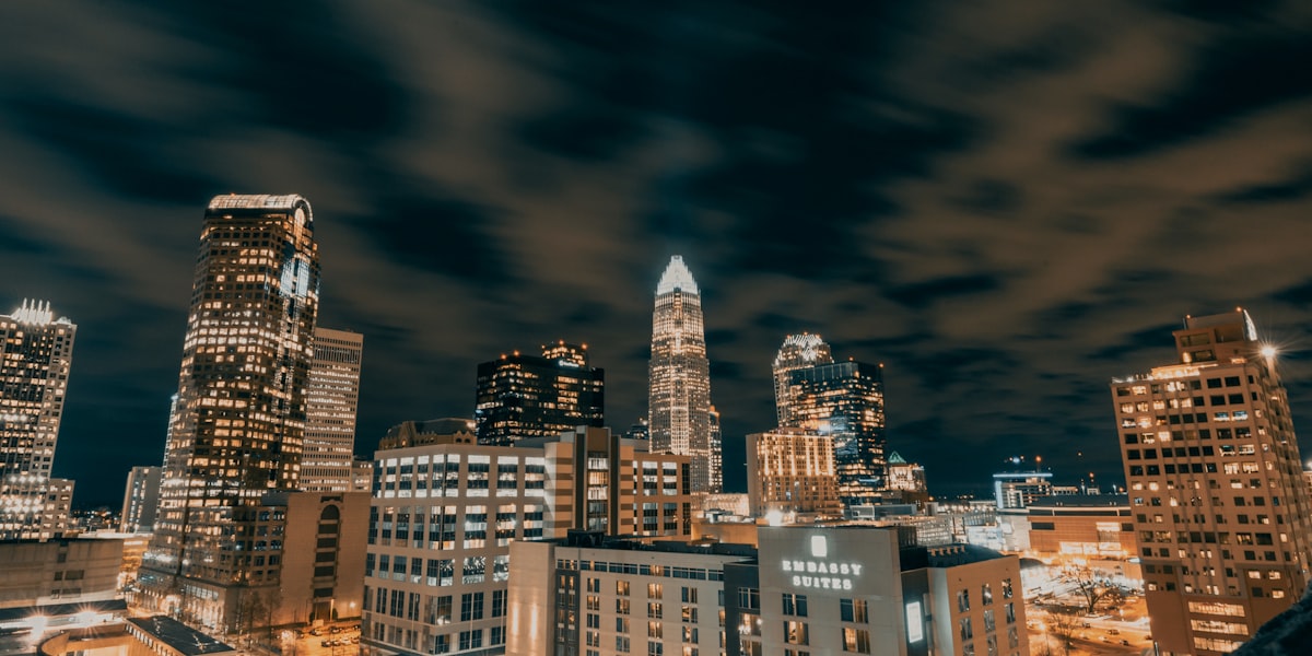 Charlotte NC skyline